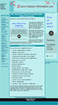 Mobile Screenshot of colon-cleanse-information.com